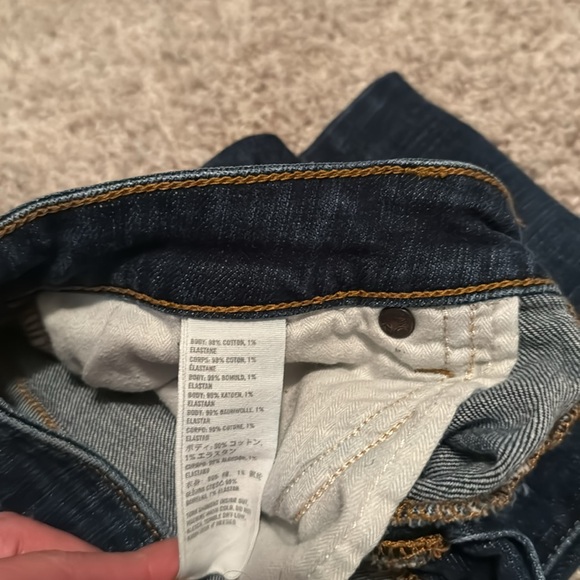 Abercrombie & Fitch 27 W 32 L dark skinny jeans low rise - Picture 4 of 4